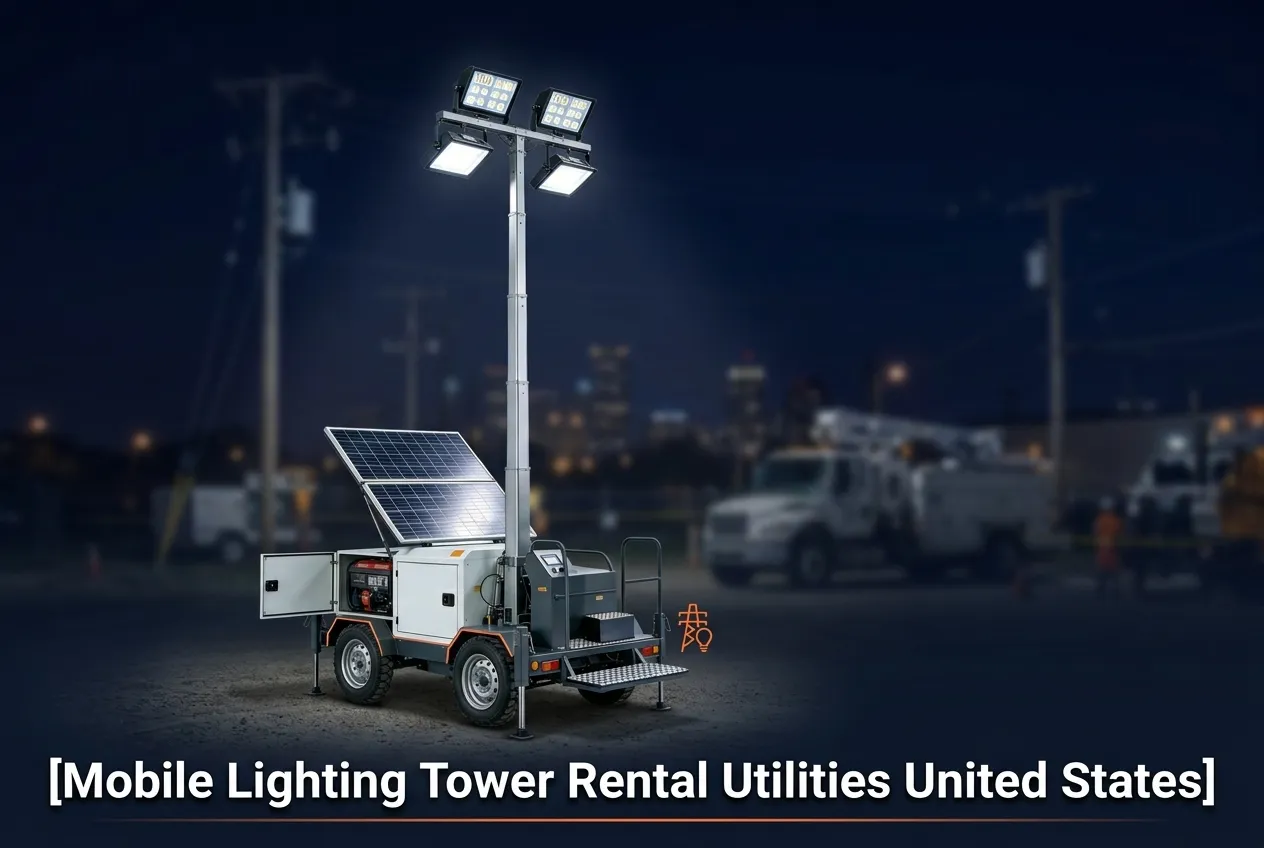 Mobile Lighting Tower Rental Utilities United States