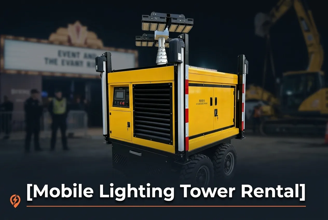 Mobile Lighting Tower Rental