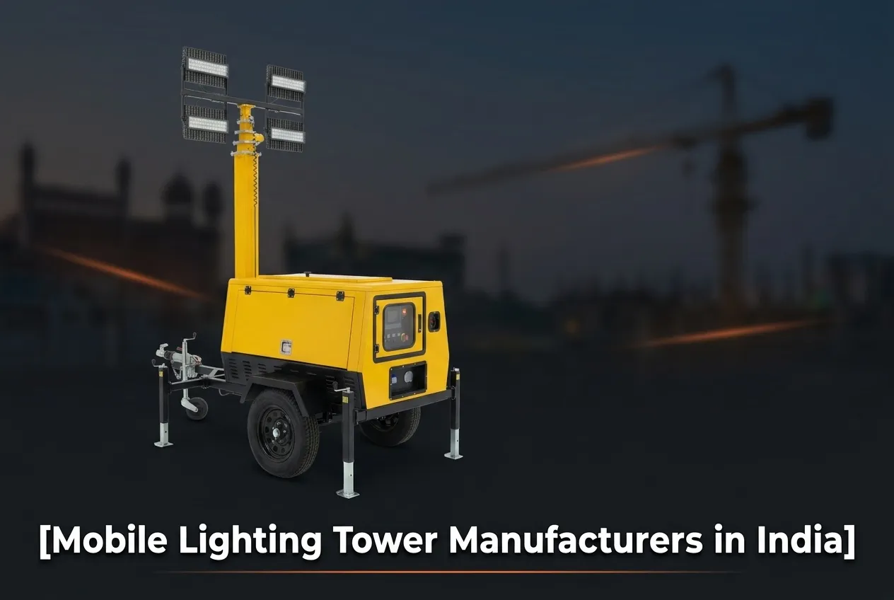 Mobile Lighting Tower Manufacturers in India