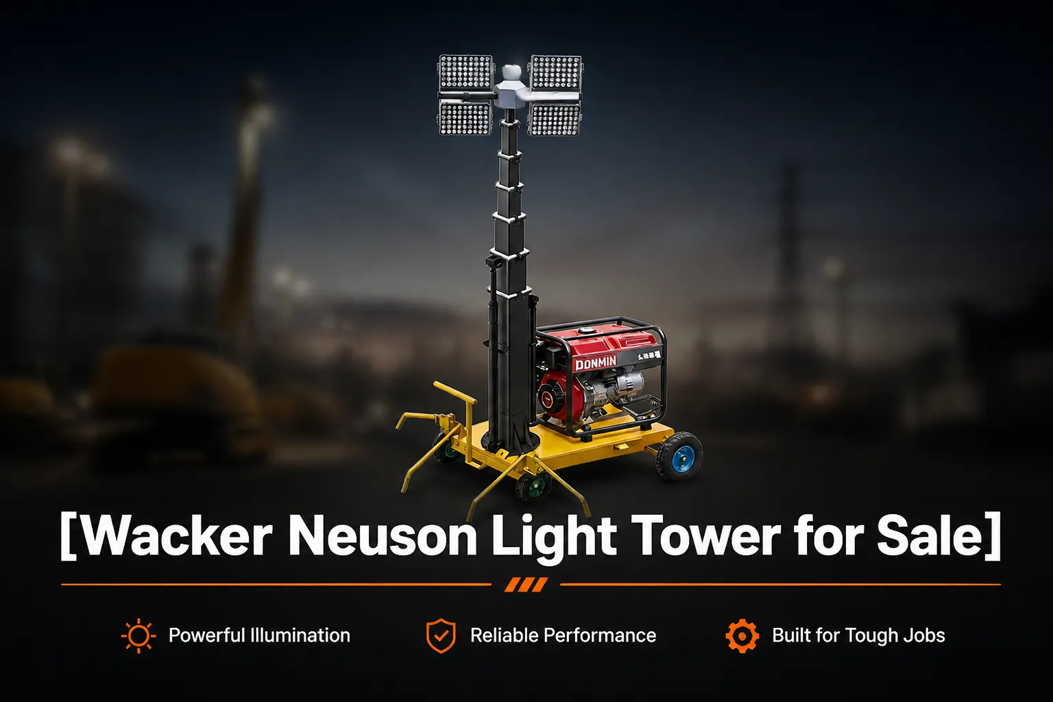 Wacker Neuson Light Tower for Sale