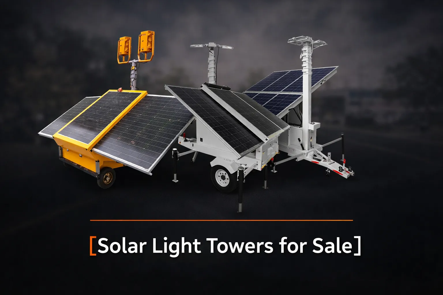 Solar Light Towers for Sale