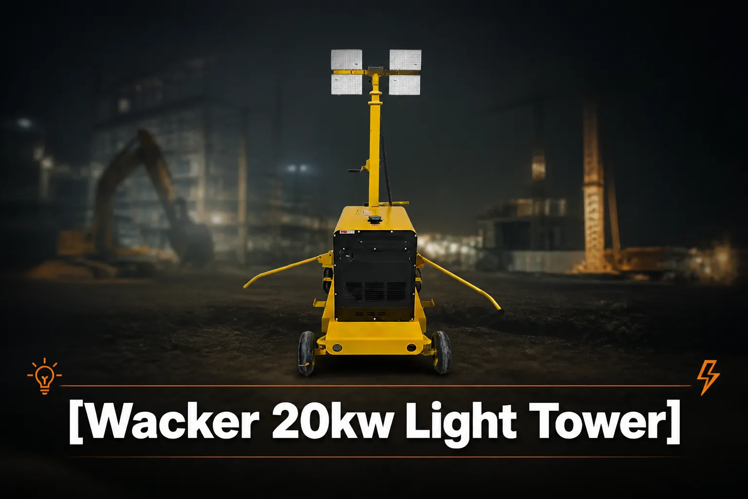 Wacker 20kw Light Tower
