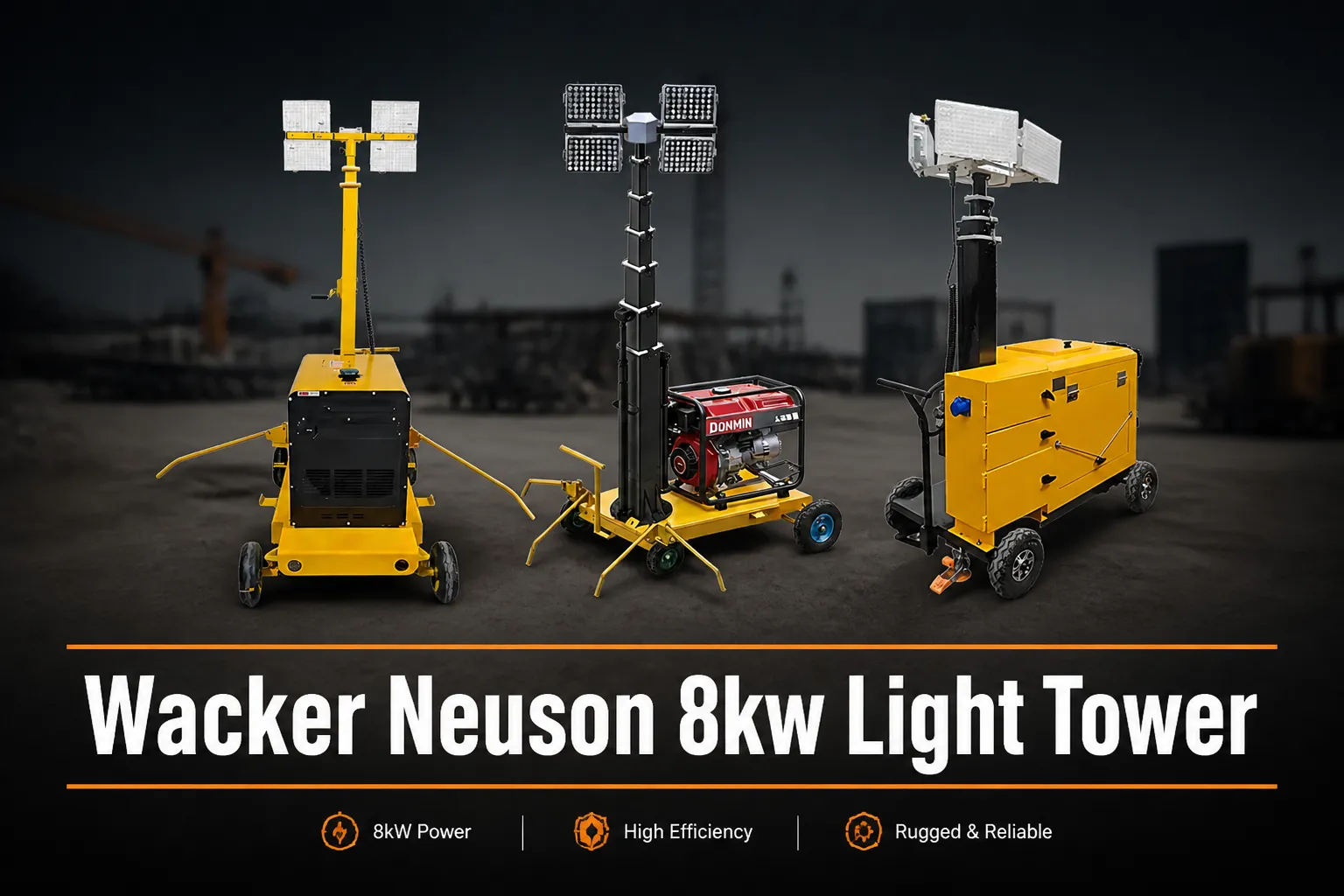 Wacker Neuson 8kw Light Tower